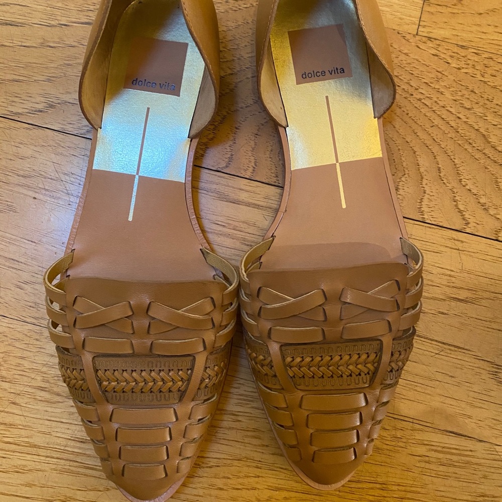 Dolce vita flats - worn once!